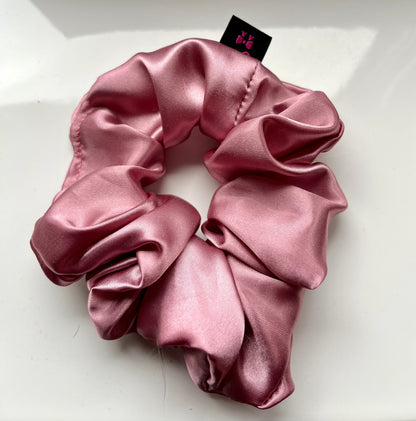 Luxury silk satin scrunchie